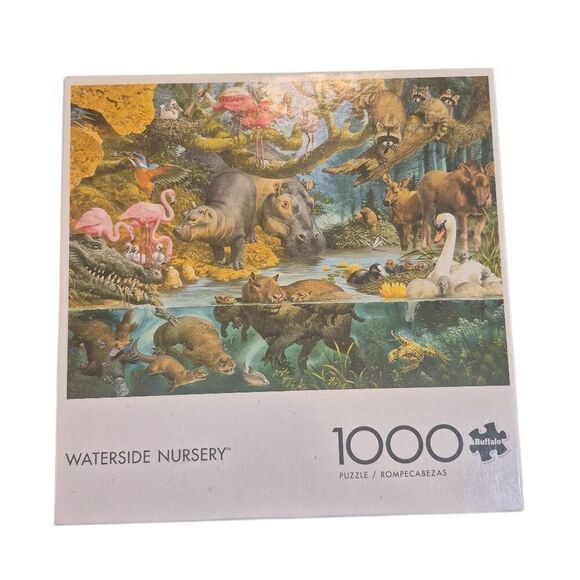 Buffalo Games Waterside Nursery John Francis 1000 pc Jigsaw Puzzle - Picture 8 of 8
